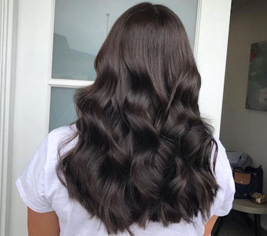 Cabello con brillo